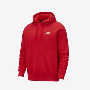 Red Nike Hoodie